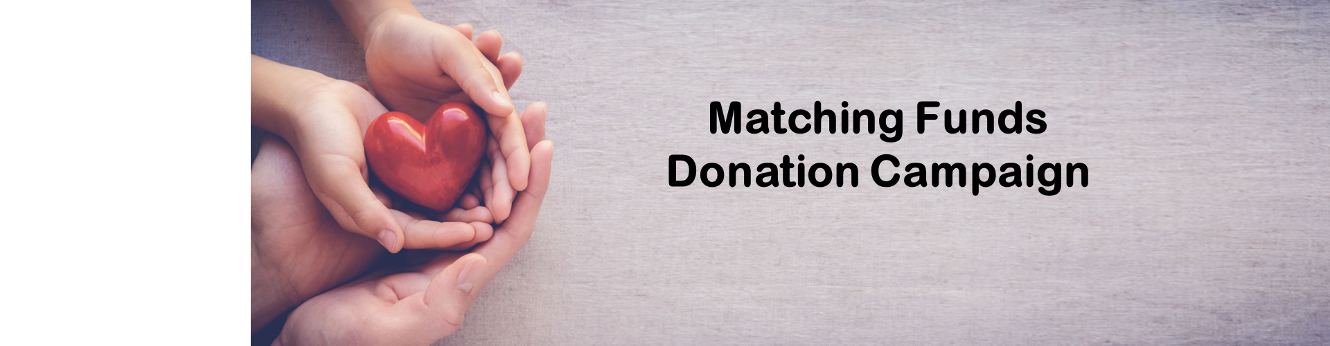 Matching Funds Donation Campaign image