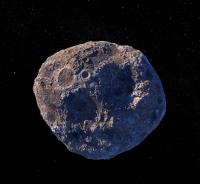 Artist depiction of asteroid