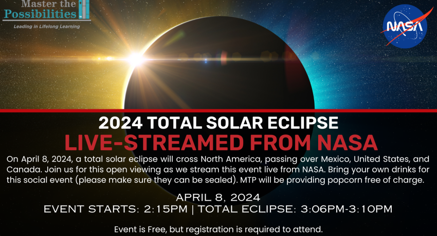 2024 Solar Eclipse Live Stream image